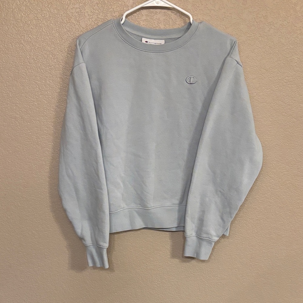 Champion Sky Blue Sweat Set
